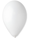 Balóny biele 100ks 25cm