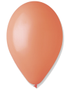 Latexové balóny oranžové 100ks 25cm
