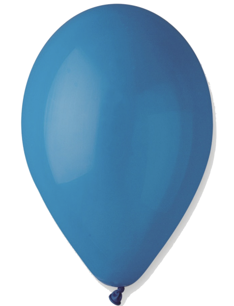 Latexové balóny modré 100ks 25cm