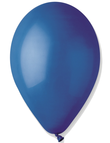 Balóny tmavo modré 100ks 25cm