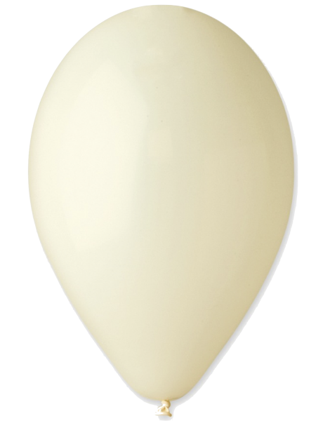 Latexové balóny slonia kosť 100ks 25cm