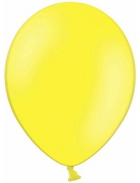 Metalické balóny žlté 100ks 25cm