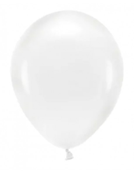 Transparentné balóny EKO 10ks 25cm