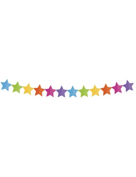 Girlanda hviezdy 360x18x18cm