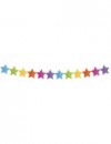 Girlanda hviezdy 360x18x18cm