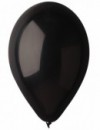 Balóny čierne 10ks 25cm