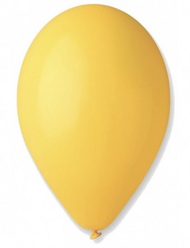 Balóny žlté 10ks 25cm