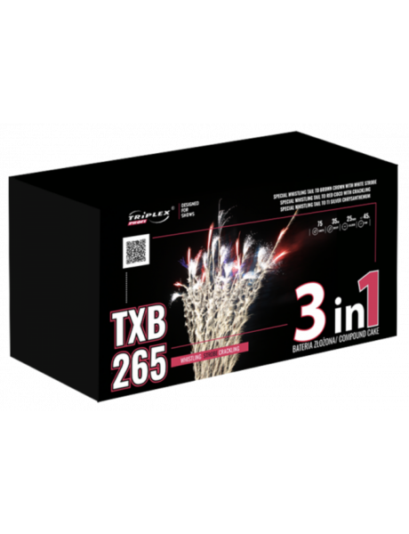 Ohňostroj WHISTLING STROBE 75rán 60sec