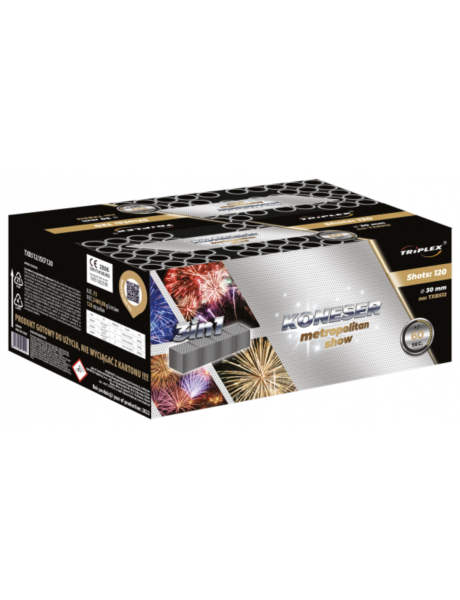 Ohňostroj METROPOLITAN SHOW 120rán 80sec